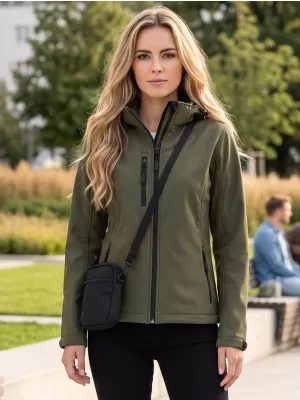 Ženska softshell jakna ALTISPORT NoPrint NP/ALW125 VOJAŠKI