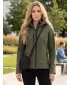 Ženska softshell jakna ALTISPORT NoPrint NP/ALW125 VOJAŠKI