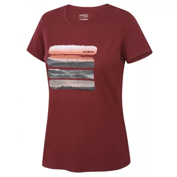  Srajca HUSKY TEE VANE L CLARET 
