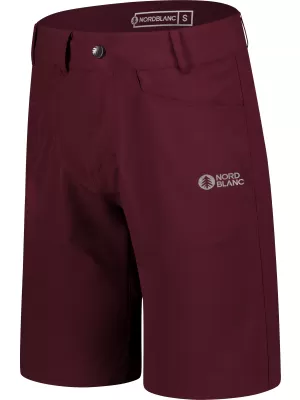 Moške kratke hlače NORDBLANC FIDELITY NBSPM8049 BORDO