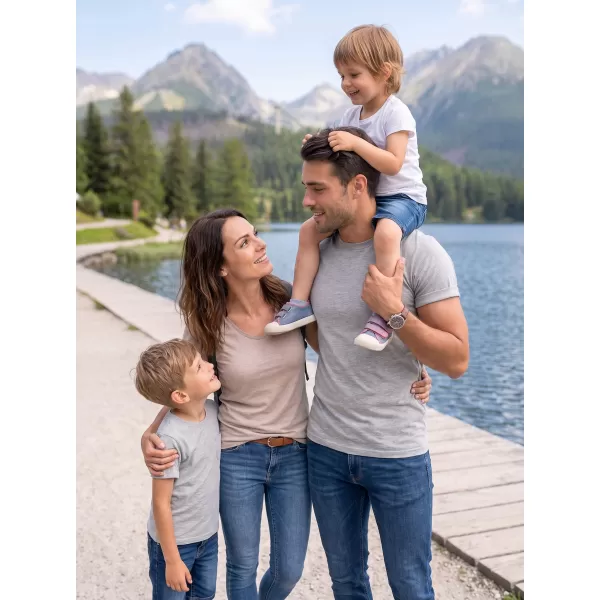 Moška majica s kratkimi rokavi ALTISPORT NoPrint NP/ALM361 SVETLOBNI POUDAREK 