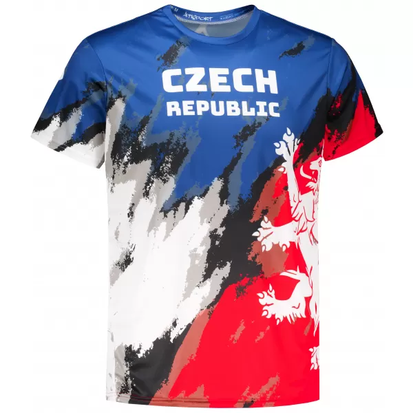  Moška premium funkcionalna majica s kratkimi rokavi ALTISPORT x CZE VOJ/ALM036TR01 PROGE 