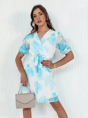 Obleka DSTREET LILIANNA EY2507 BELA
