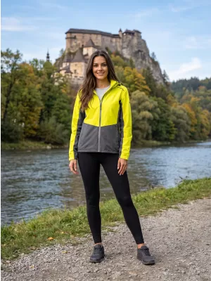 Ženska jakna ALTISPORT NoPrint NP/ALW935 NEON RUMENA