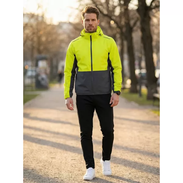  Moška jakna ALTISPORT NoPrint NP/ALM835 NEON RUMENA 
