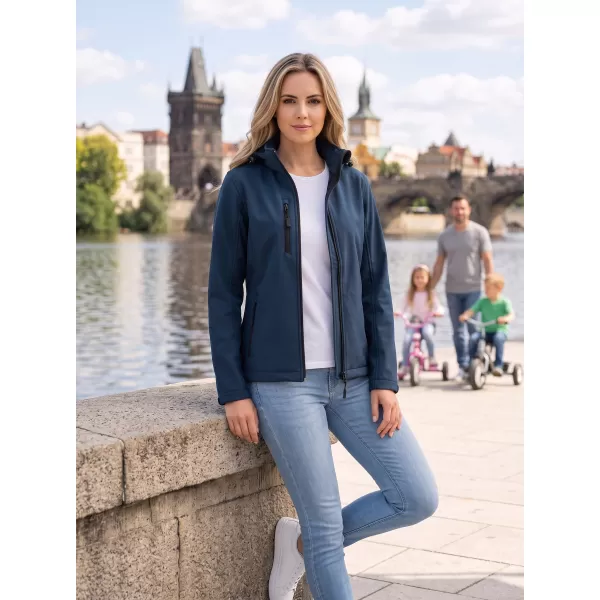  Ženska softshell jakna ALTISPORT NoPrint NP/ALW125 MORNARSKO MODRA 
