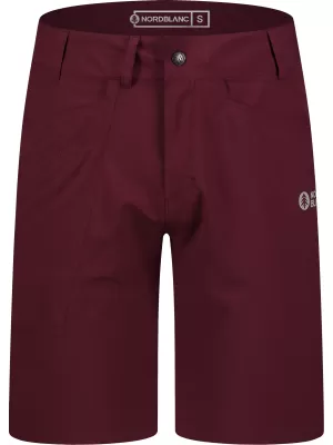Moške kratke hlače NORDBLANC FIDELITY NBSPM8049 BORDO