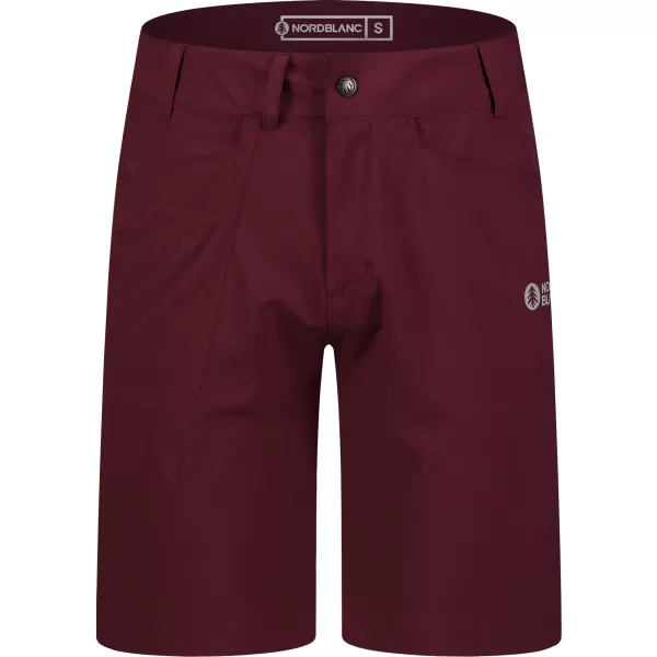  Moške kratke hlače NORDBLANC FIDELITY NBSPM8049 BORDO 