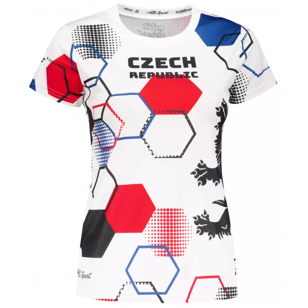  Ženska premium funkcionalna majica ALTISPORT x CZE VOJ/ALW036TR01 HEKSA BELA 