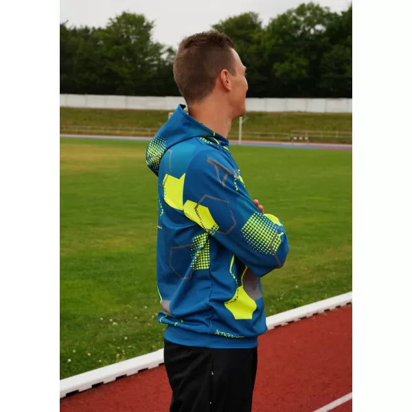  Moški vrhunski funkcionalni pulover ALTISPORT VOJ/ALM037MI01 KEROZIN/RUMENA 