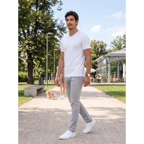  Moška majica s kratkimi rokavi ALTISPORT NoPrint NP/ALM007 BELA 