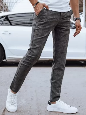 Hlače DSTREET UX4399 TEMNO SIVA