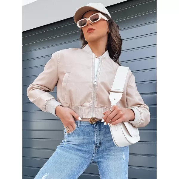  Bomber DSTREET SANTOL TY4339 BEŽ 