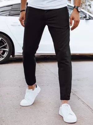 Hlače DSTREET UX4263 ČRN