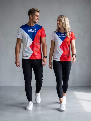Moška premium funkcionalna majica s kratkimi rokavi ALTISPORT x CZE VOJ/ALM032TR01 OBLIKE