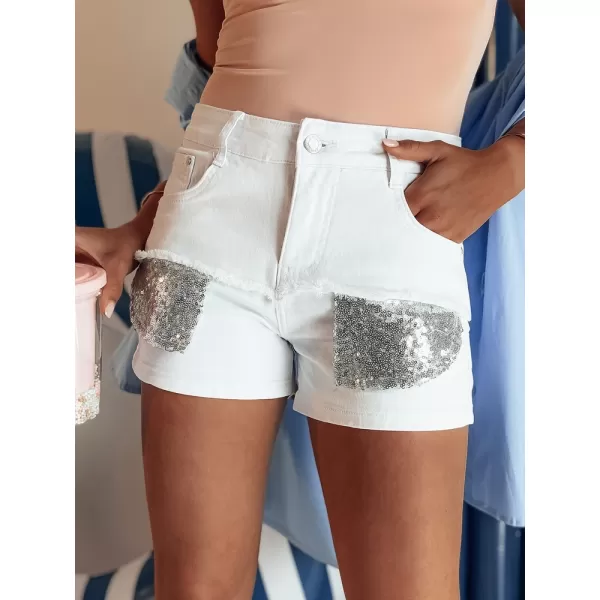  Kratke hlače DSTREET SHINEWEAR SY0339 BELA 