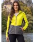 Ženska jakna ALTISPORT NoPrint NP/ALW935 NEON RUMENA