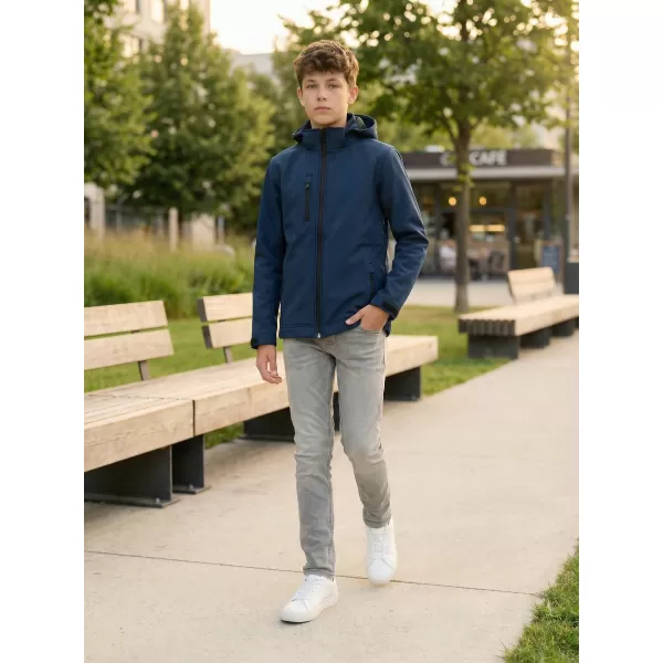  Otroška softshell jakna ALTISPORT NoPrint NP/ALK535 MORNARSKO MODRA 