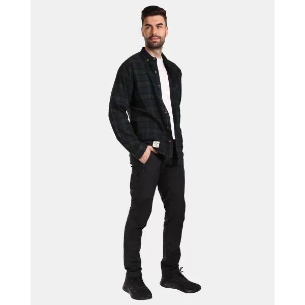 Moška srajca KILPI FLANNY-M VM0380KI TEMNO ZELENA 