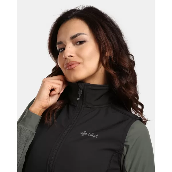  Ženski softshell telovnik KILPI SOIL-W VL0113KI ČRNA 