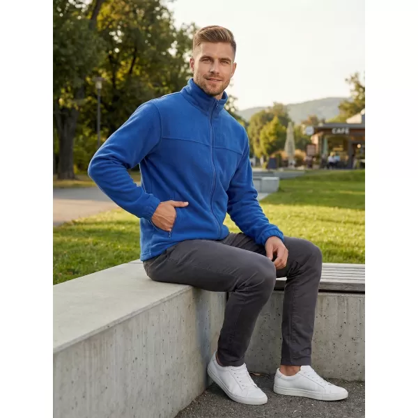  Moški pulover iz flisa ALTISPORT NoPrint NP/ALM105 KRALJEVSKO MODRA 