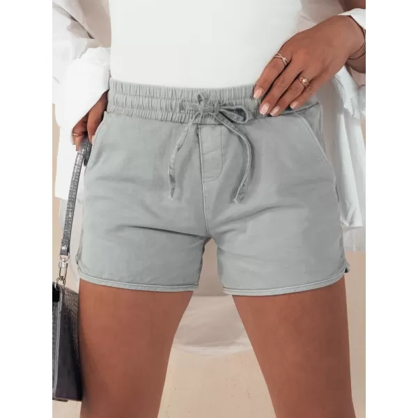  Kratke hlače DSTREET CITYCHIC SY0349 SVETLO SIVA 