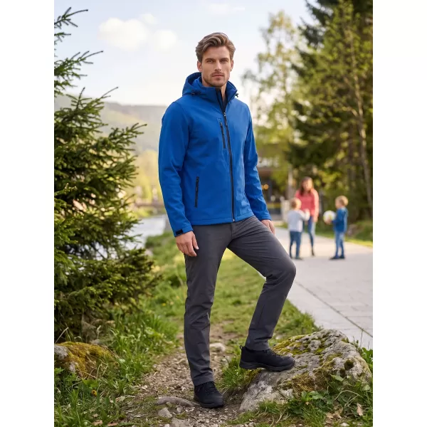  Moška softshell jakna ALTISPORT NoPrint NP/ALM225 KRALJEVSKO MODRA 