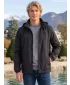 Unisex vetrovka ALTISPORT NoPrint NP/ALU425 ČRNA
