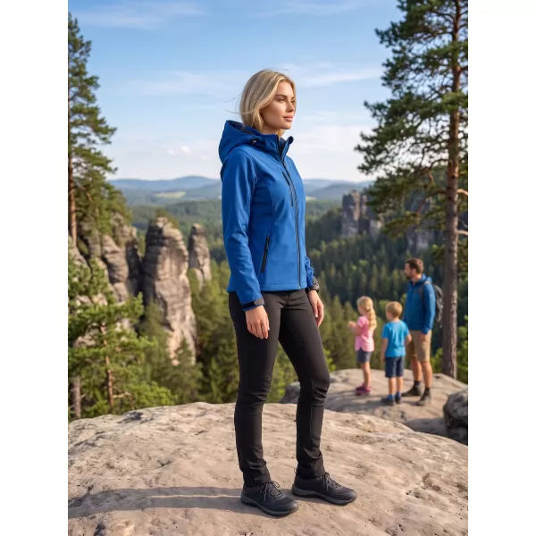  Ženska softshell jakna ALTISPORT NoPrint NP/ALW125 KRALJEVSKO MODRA 