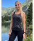 Ženski vrhunski funkcionalni brezrokavnik ALTISPORT VOJ/ALW034TIL01 ČRNA