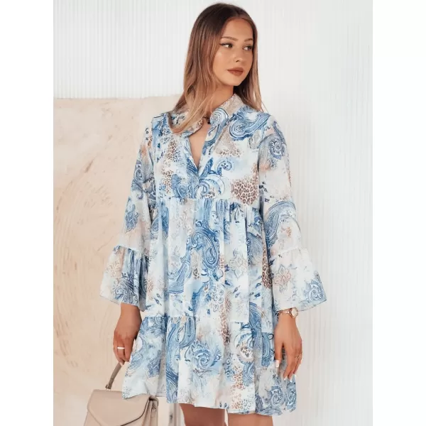  Obleka DSTREET PRINSA EY2477 SVETLO MODRA 