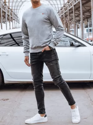 Moška jopica DSTREET BX5737 SVETLO SIVA