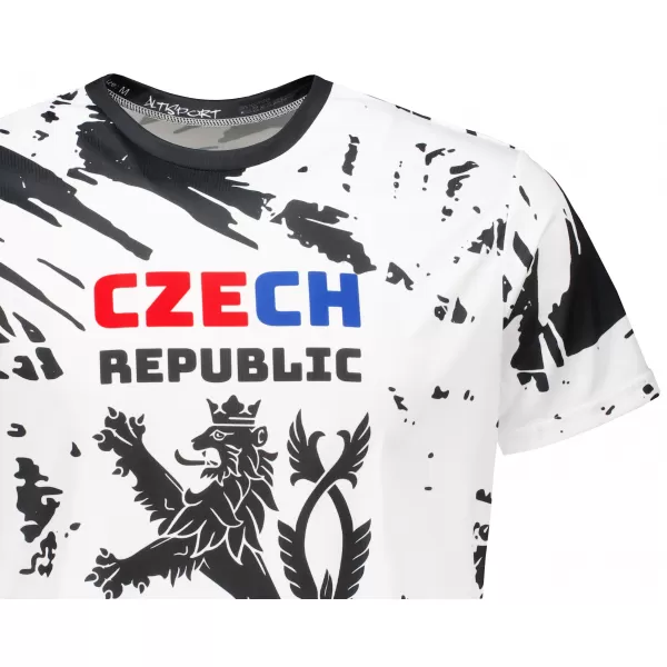  Moška premium funkcionalna majica s kratkimi rokavi ALTISPORT x CZE VOJ/ALM036TR01 ABSTRAKCIJA 