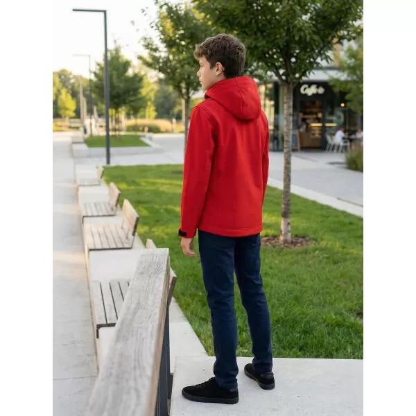  Otroška softshell jakna ALTISPORT NoPrint NP/ALK535 RDEČA 