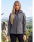 Ženska softshell jakna ALTISPORT NoPrint NP/ALW125 TEMNO SIVI POUDARKI