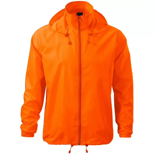  Unisex vetrovka ALTISPORT NoPrint NP/ALU425 NEON ORANŽNA 