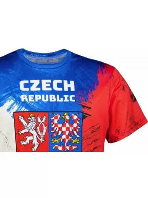 Moška premium funkcionalna majica s kratkimi rokavi ALTISPORT x CZE VOJ/ALM032TR01 ZNAČAJ