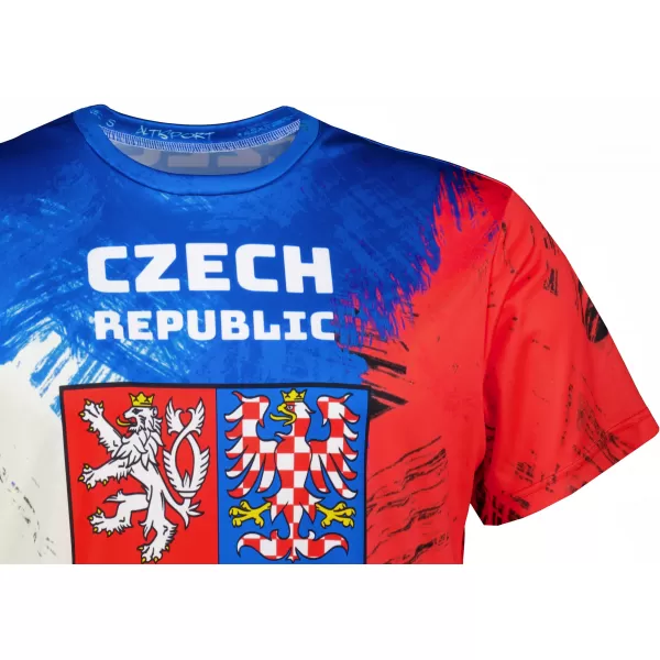  Moška premium funkcionalna majica s kratkimi rokavi ALTISPORT x CZE VOJ/ALM032TR01 ZNAČAJ 