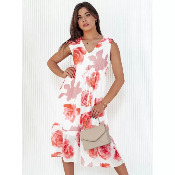  Obleka DSTREET ROSALIE EY2523 BELA 