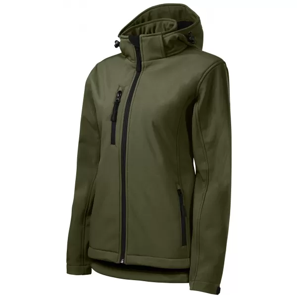  Ženska softshell jakna ALTISPORT NoPrint NP/ALW125 VOJAŠKI 