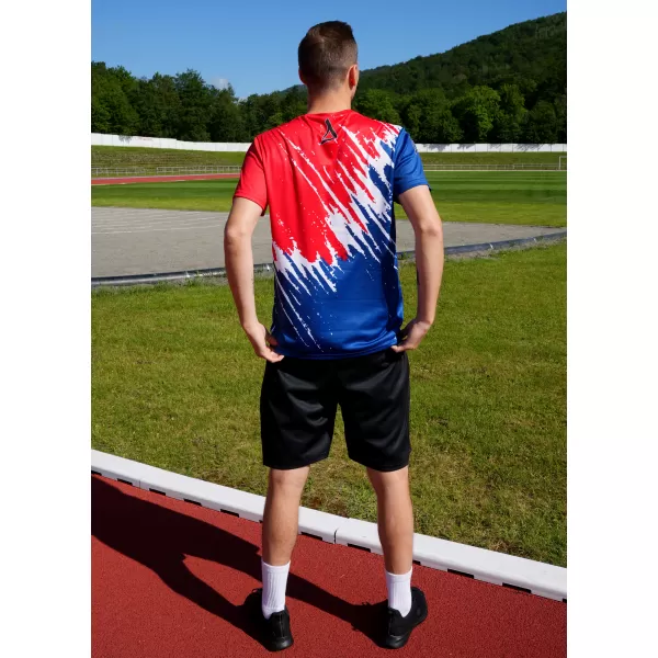  Moška premium funkcionalna majica s kratkimi rokavi ALTISPORT x CZE VOJ/ALM036TR01 LEV 