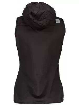 Ženski softshell telovnik KILPI LENIA-W VL0111KI ČRNA