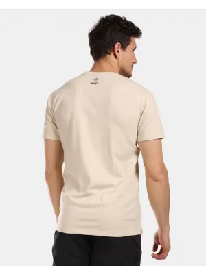 Moška majica s kratkimi rokavi KILPI VIBE-M VM0374KI BEŽ