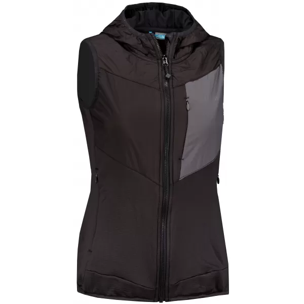  Ženski softshell telovnik KILPI LENIA-W VL0111KI ČRNA 
