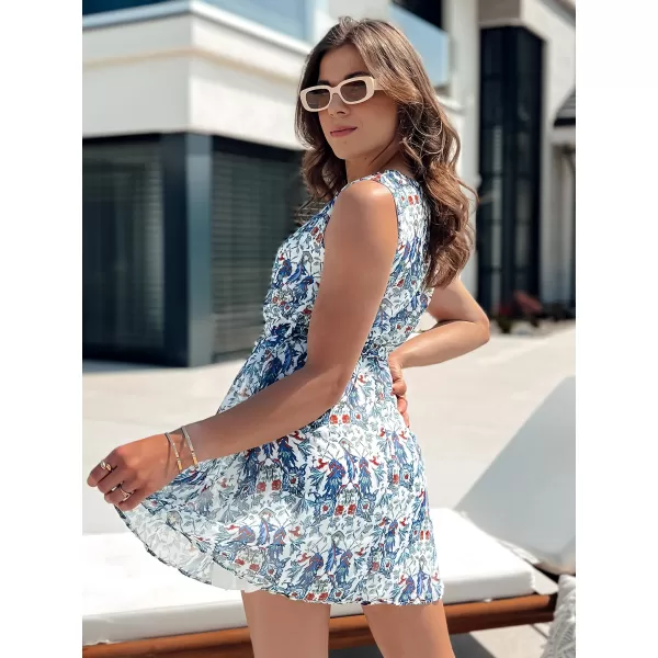  Obleka DSTREET ISABELLA EY2497 BELA 