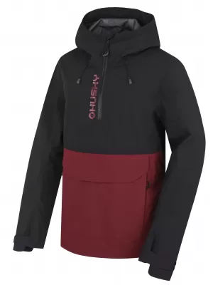 Moška jakna HUSKY NABBI M ČRNA/BORDO