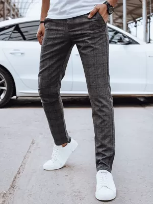 Hlače DSTREET UX4399 TEMNO SIVA