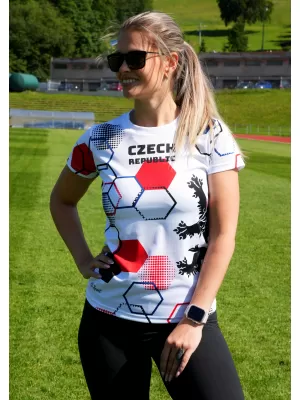 Ženska premium funkcionalna majica ALTISPORT x CZE VOJ/ALW036TR01 HEKSA BELA