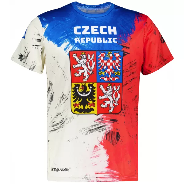  Moška premium funkcionalna majica s kratkimi rokavi ALTISPORT x CZE VOJ/ALM032TR01 ZNAČAJ 