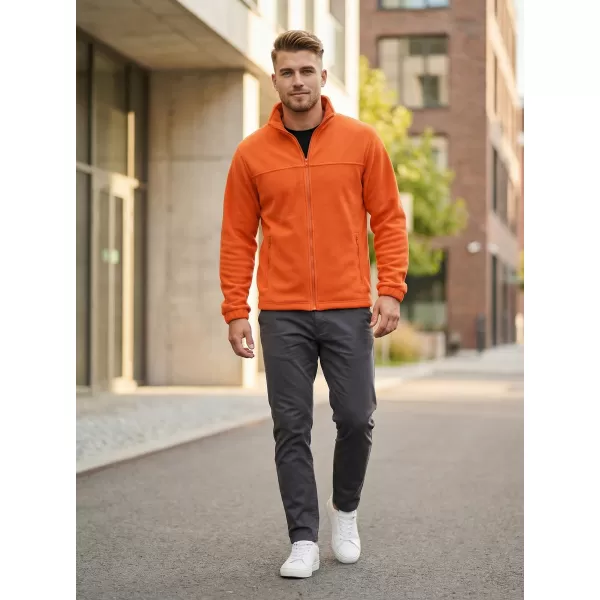  Moški pulover iz flisa ALTISPORT NoPrint NP/ALM105 ORANŽNA 